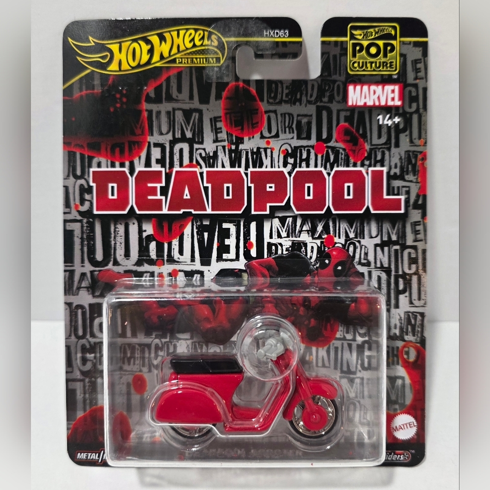 *Special Offer Hot Wheels Premium Deadpool's Scooter